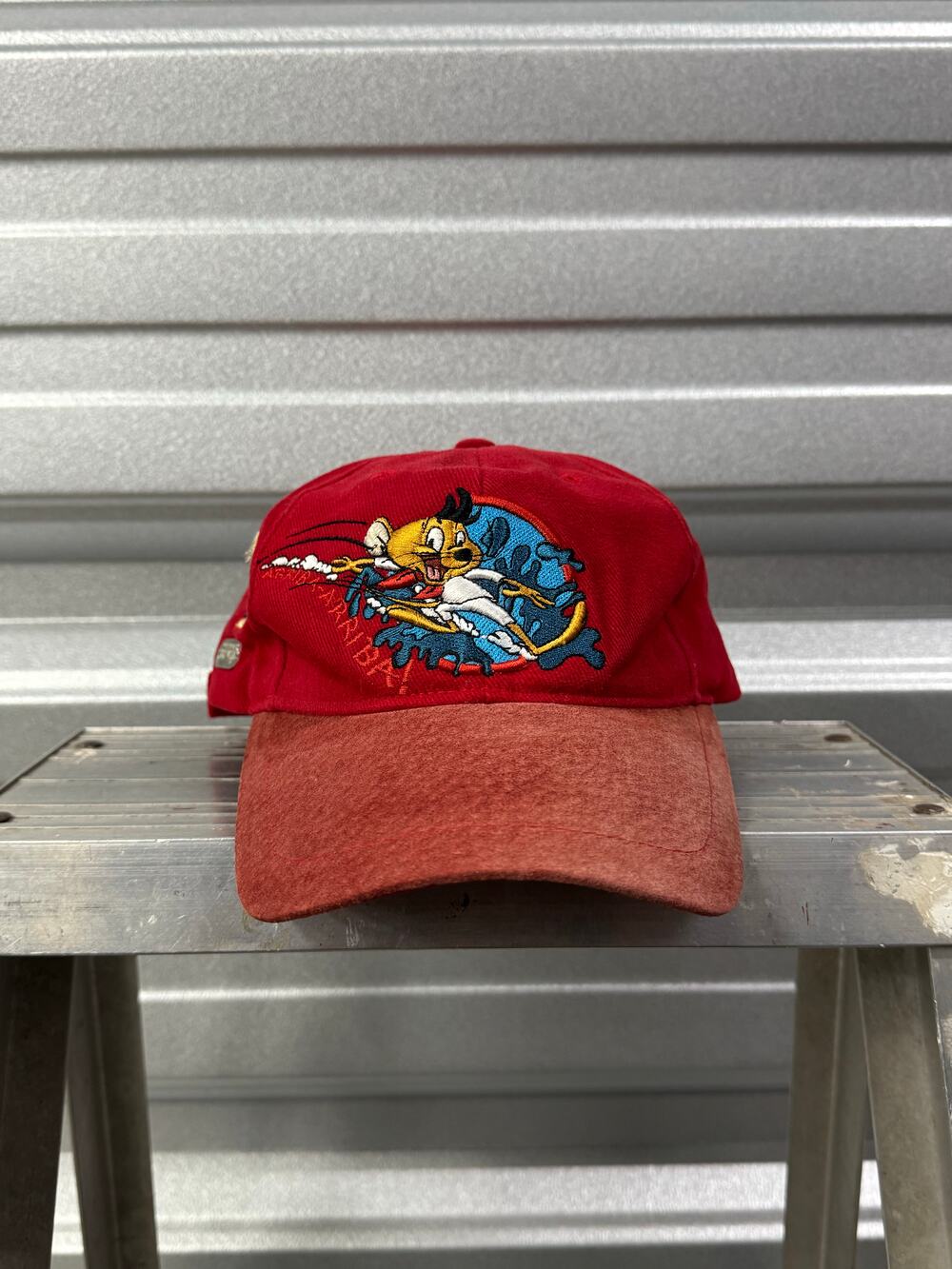 Vintage 2001 Speedy Gonzales Warner Bros Movie World Australia Suede Strap-back